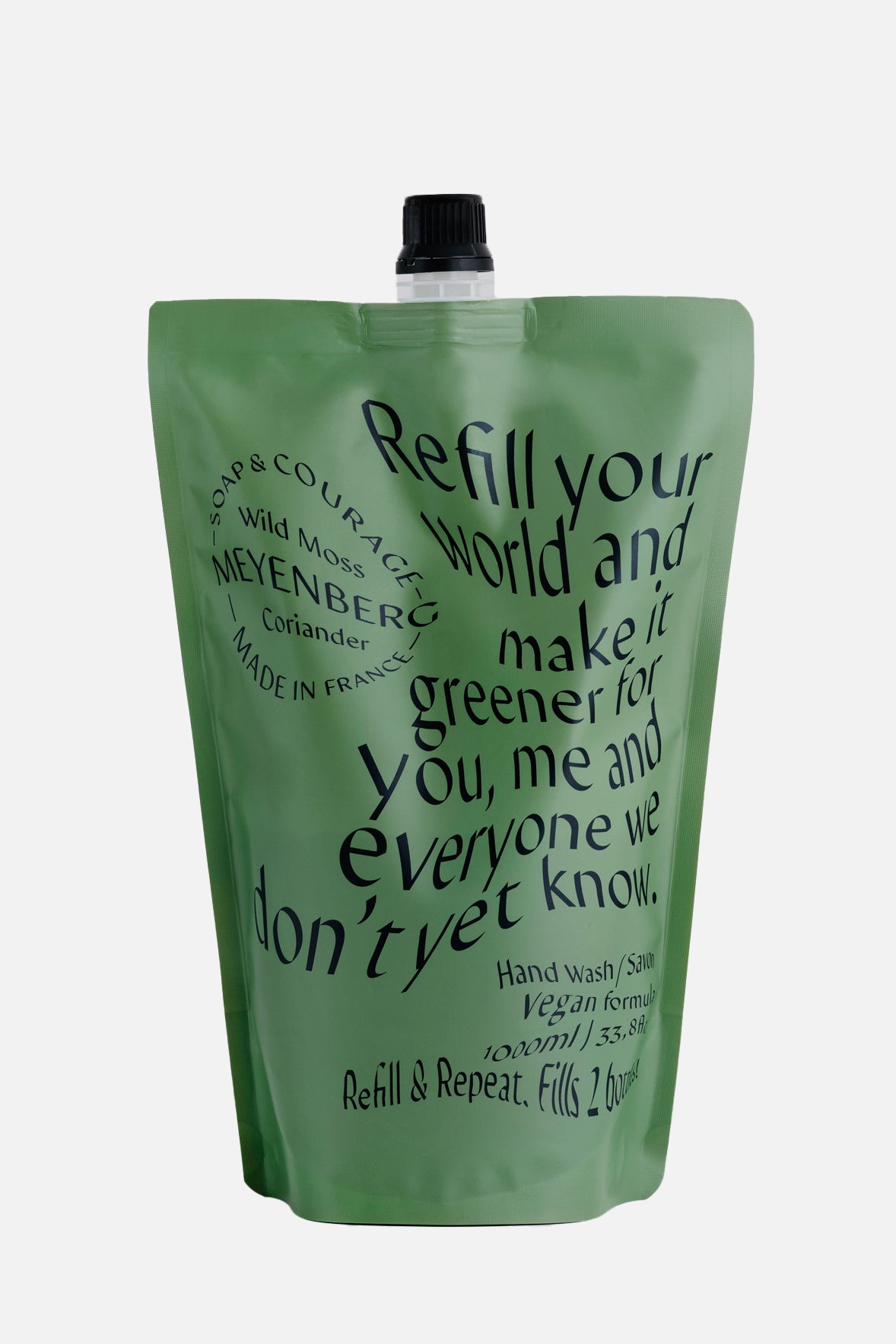Refill Hand wash wild moss & coriander-Meyenberg-KIOSK48TH
