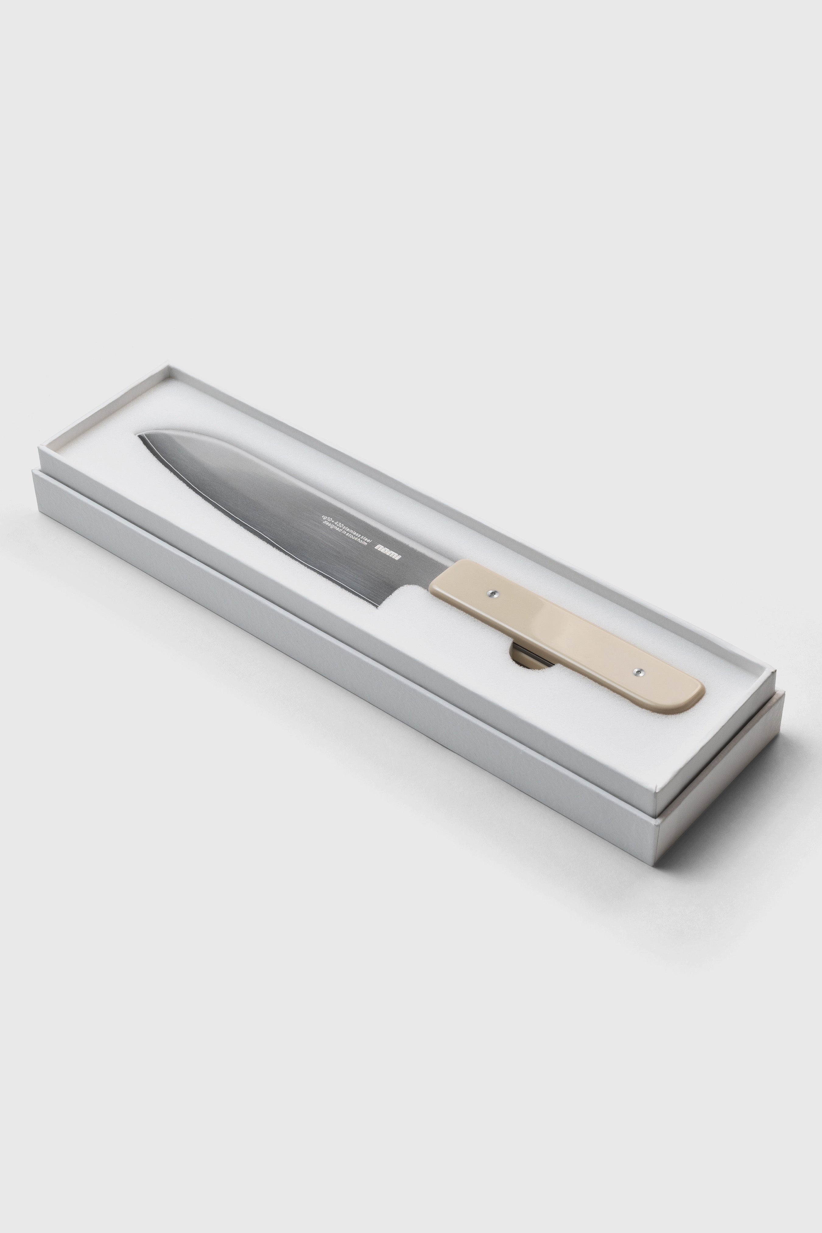 Santoku Knife Eggshell-Nomi-KIOSK48TH