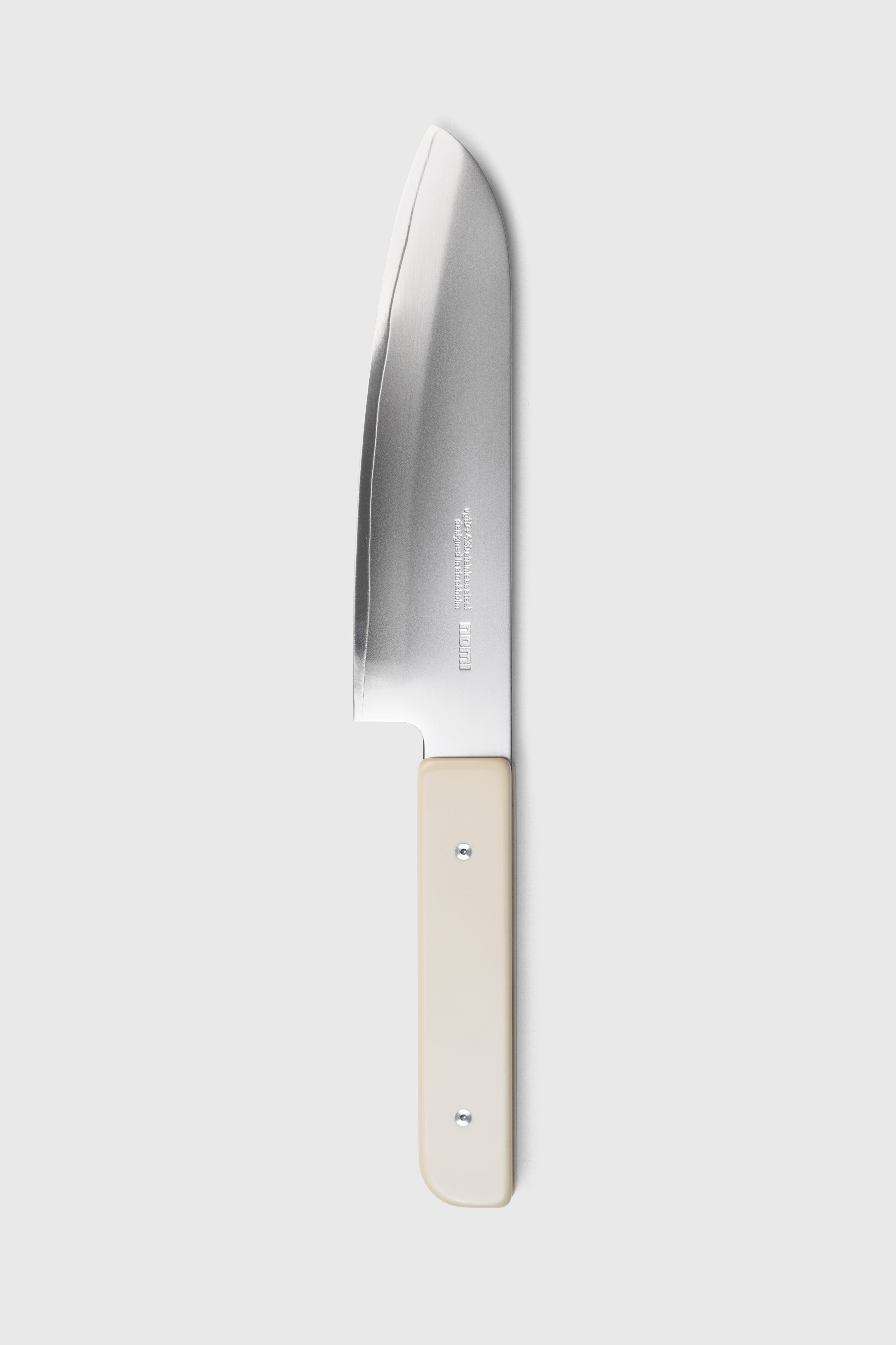 Santoku Knife Eggshell-Nomi-KIOSK48TH