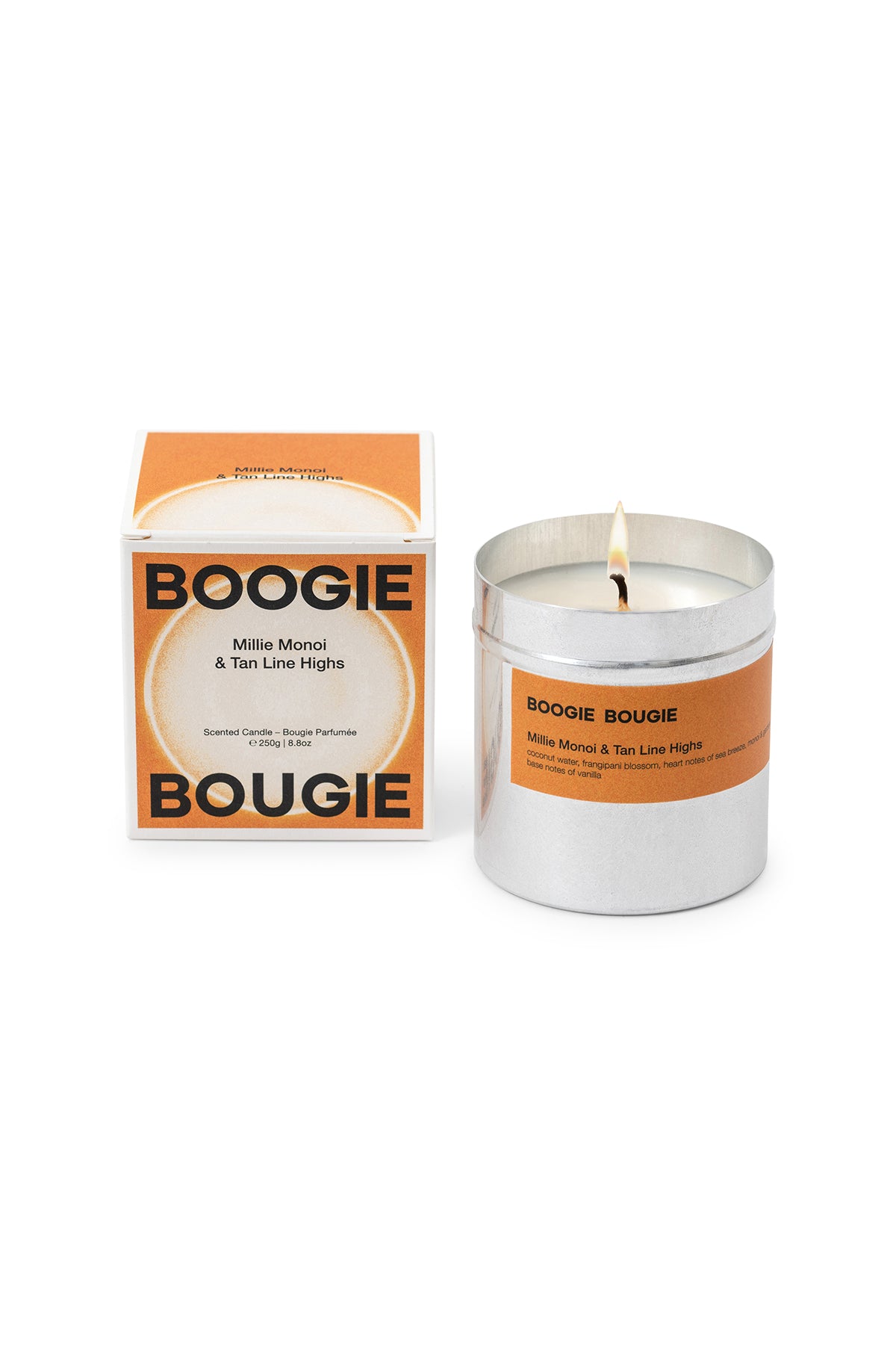 Scented Candle Millie Monoi & Tan Line Highs-Boogie Bougie-KIOSK48TH