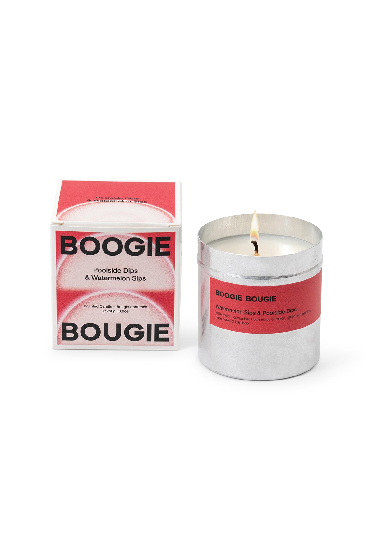 Scented Candle Poolside Dips & Watermelon Sips-Boogie Bougie-KIOSK48TH
