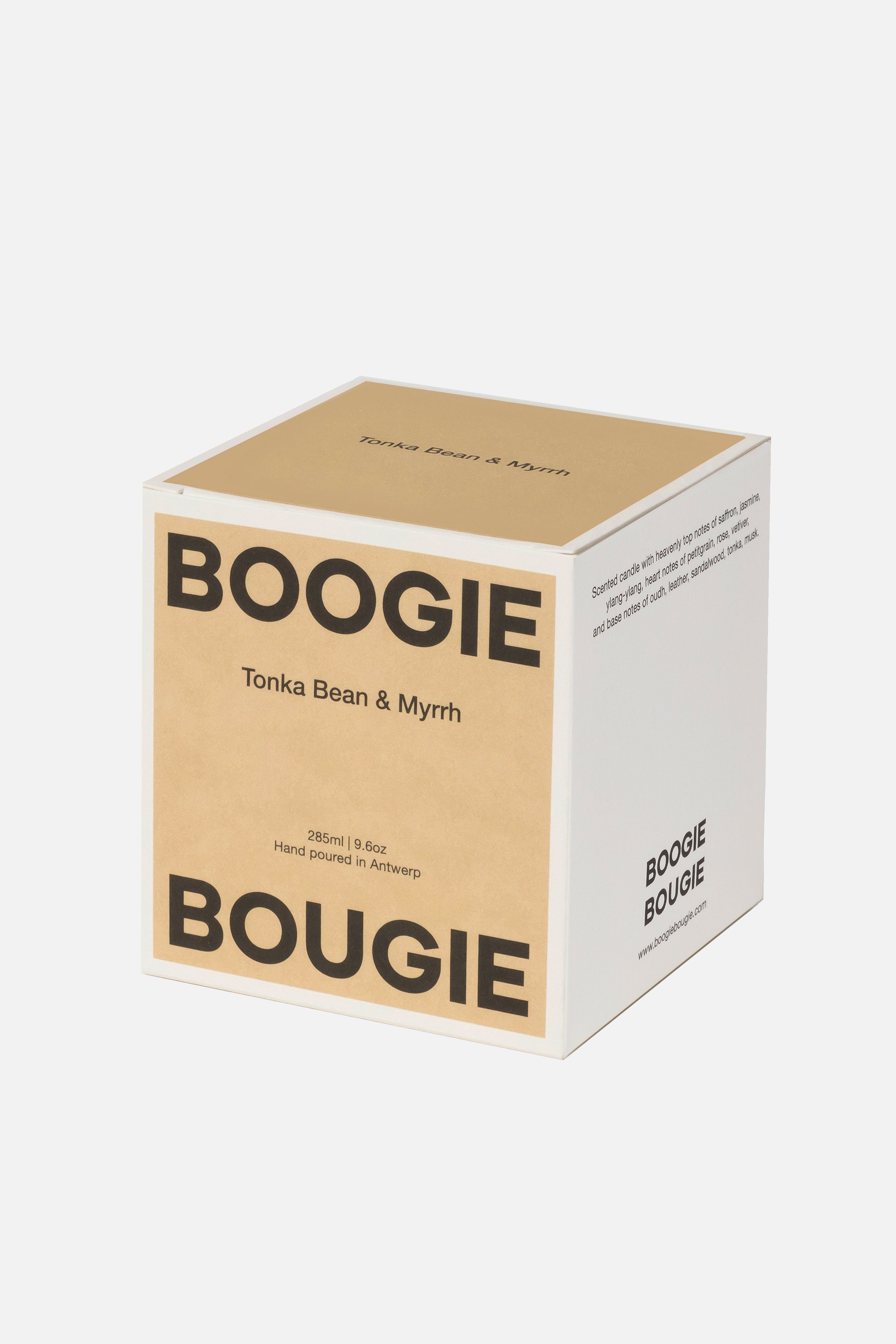 Scented Candle Tonka Bean & Myrrh-Boogie Bougie-KIOSK48TH