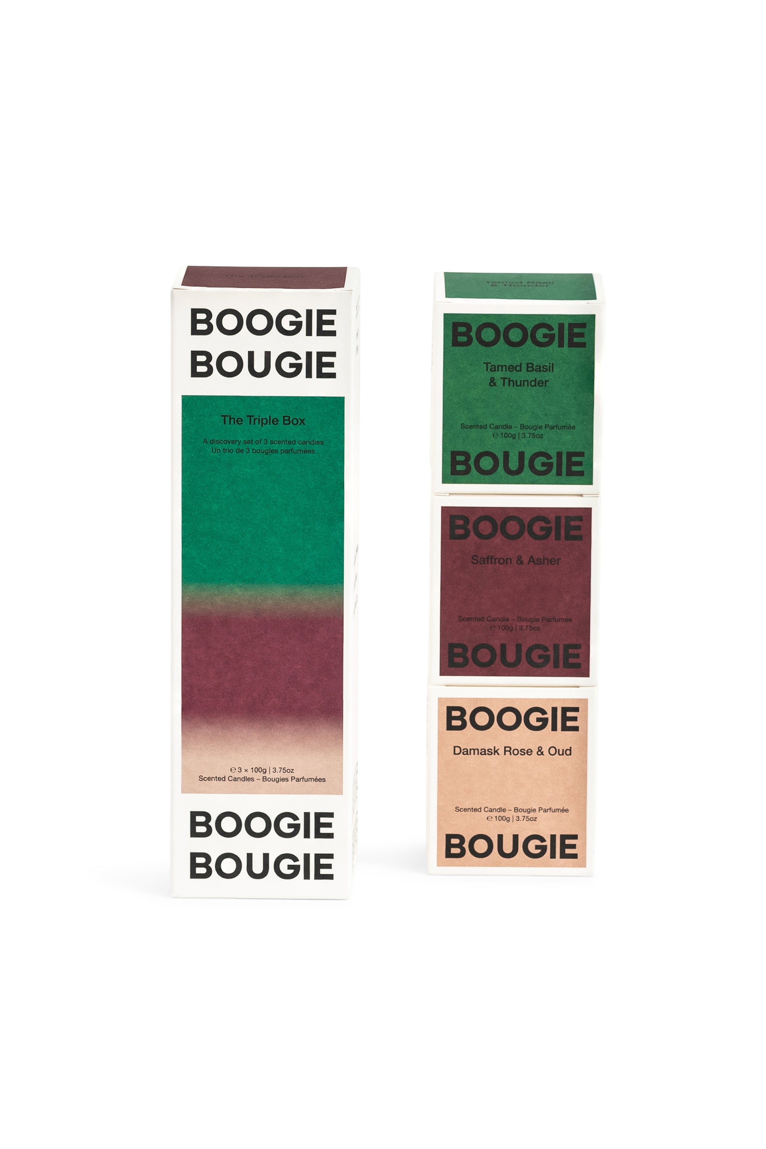 Scented Candle Triple Box From Dusk Till Dawn-Boogie Bougie-KIOSK48TH