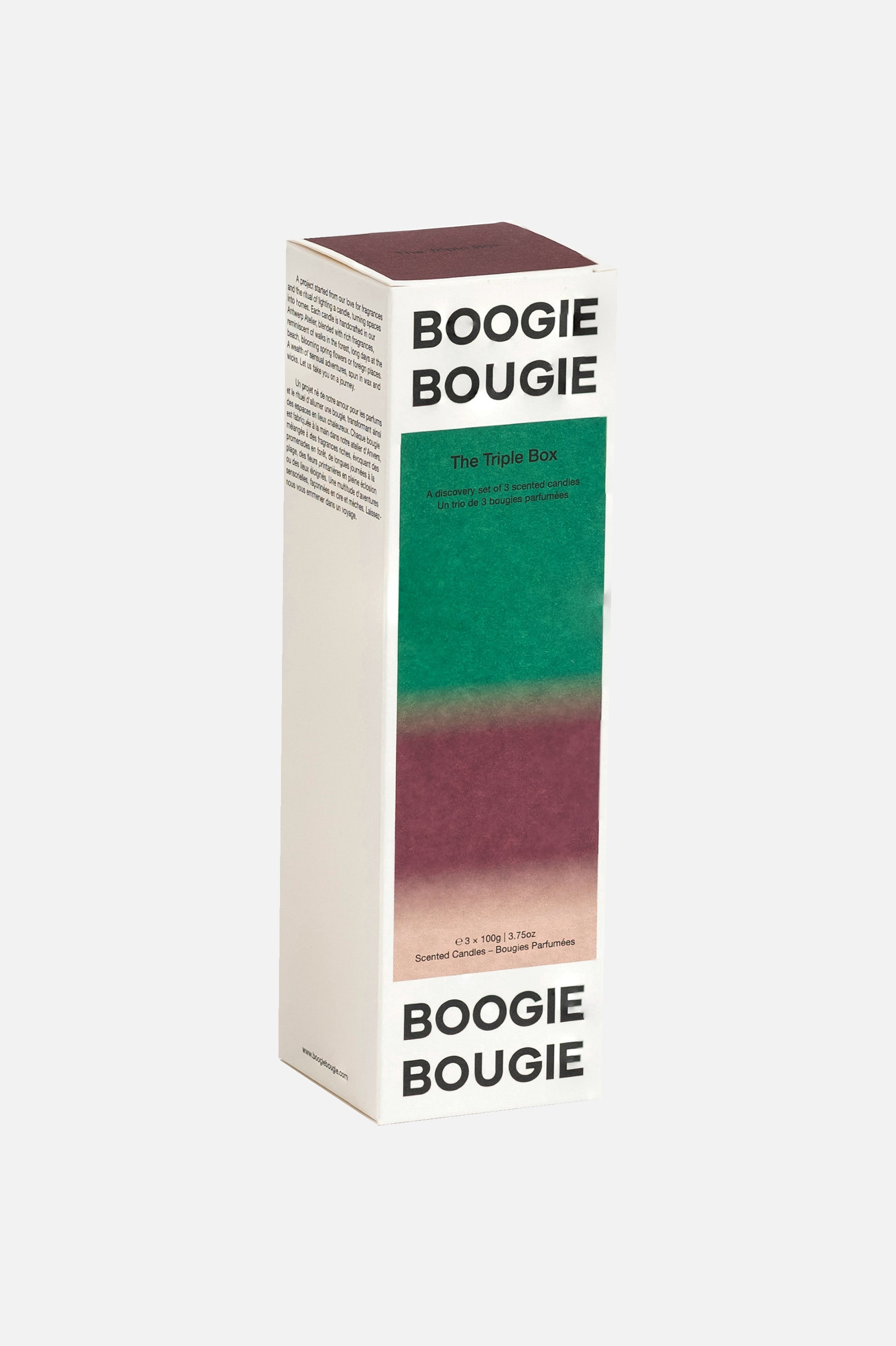 Scented Candle Triple Box From Dusk Till Dawn-Boogie Bougie-KIOSK48TH