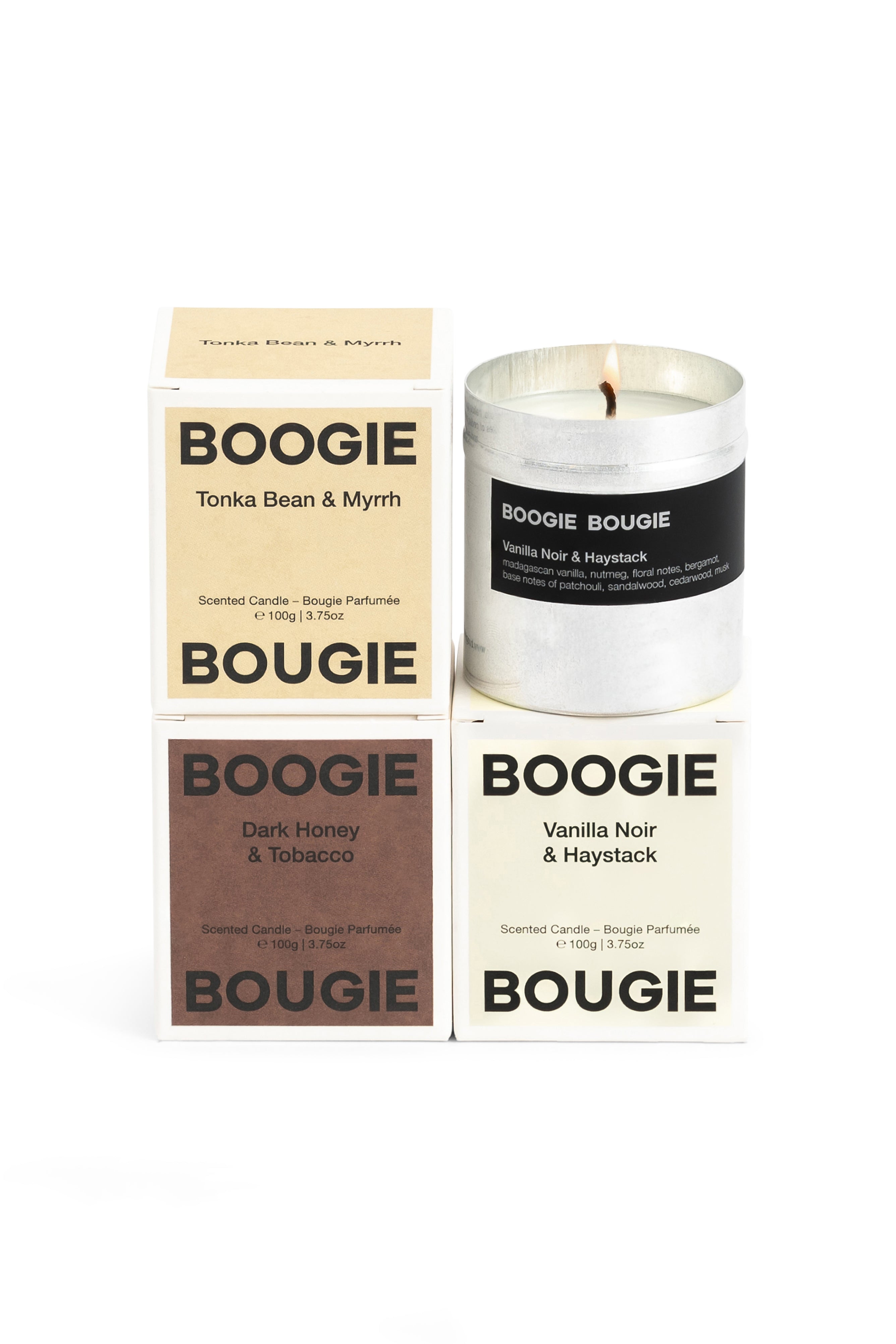 Scented Candle Triple Box Sweet & Dirty-Boogie Bougie-KIOSK48TH