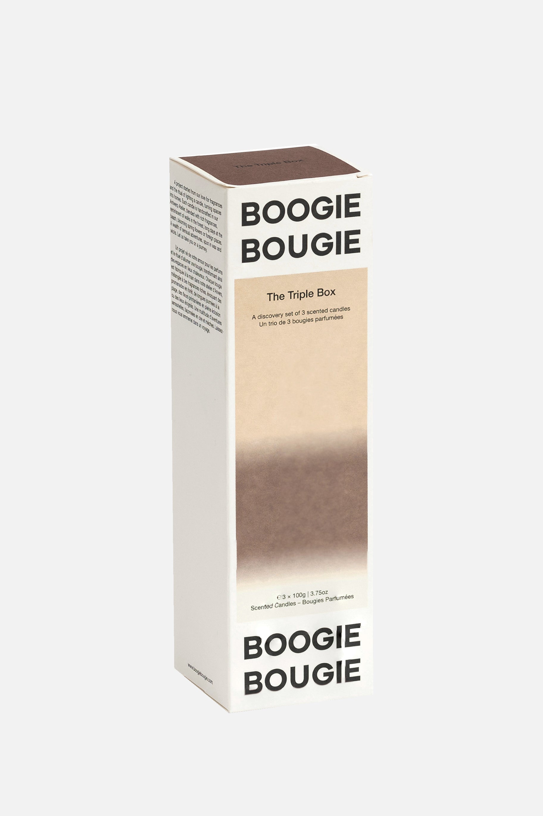Scented Candle Triple Box Sweet & Dirty-Boogie Bougie-KIOSK48TH