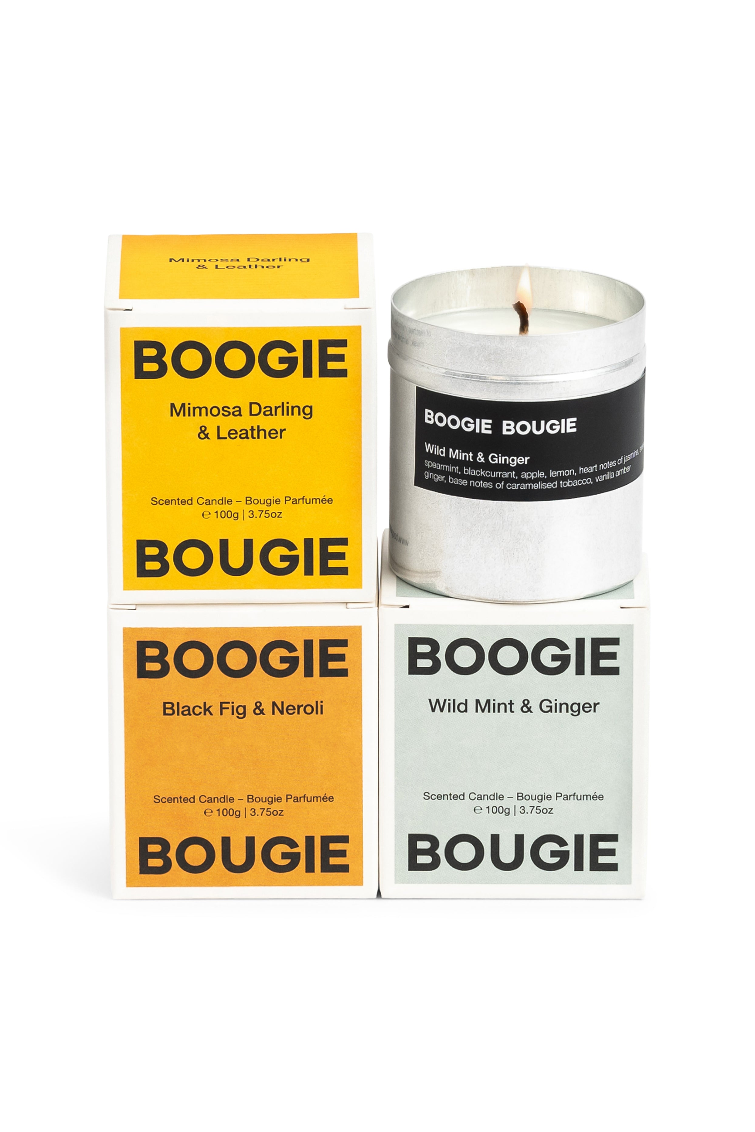 Scented Candle Triple Box While Summer Shifts-Boogie Bougie-KIOSK48TH