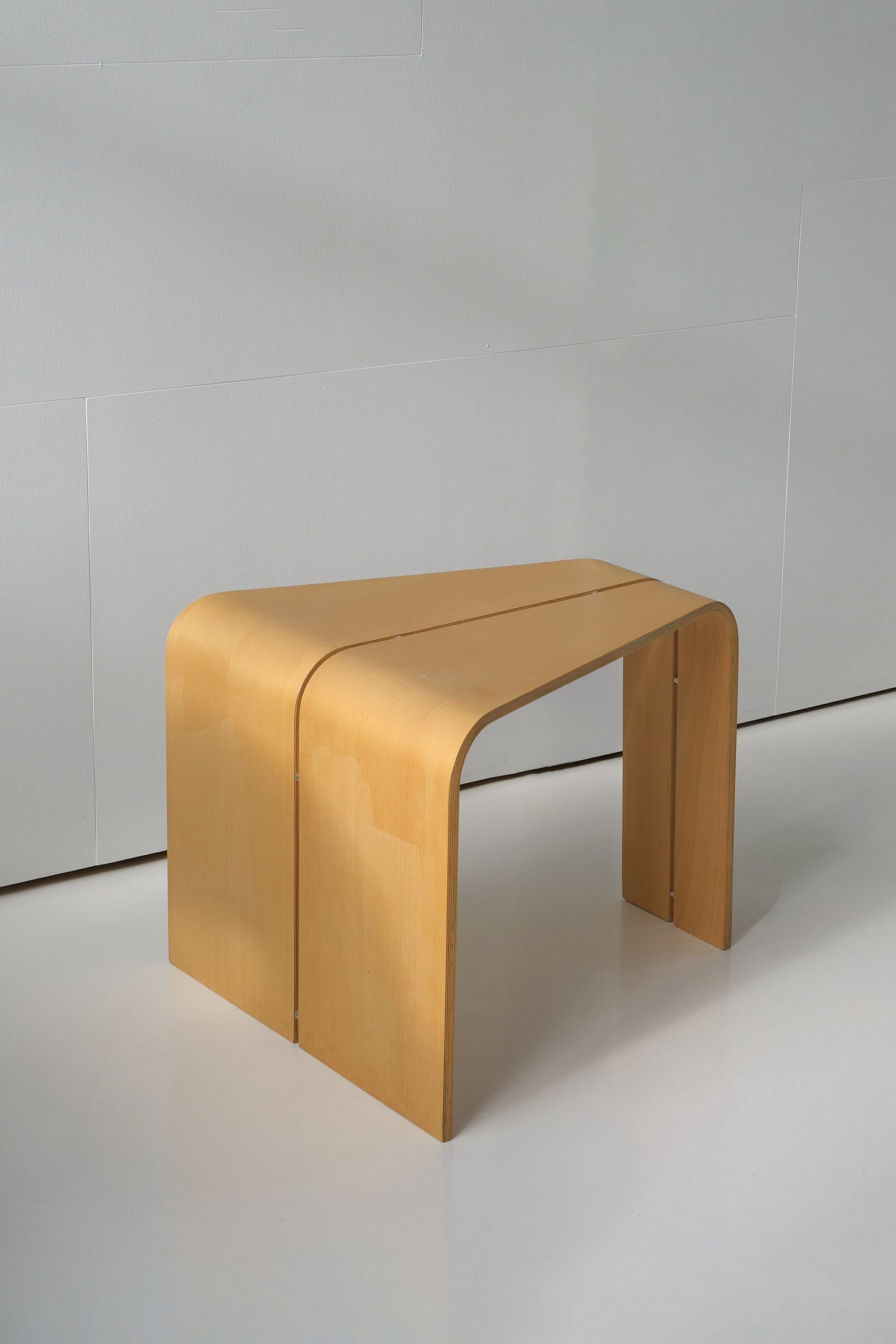 Sculptural Beech Coffee Table-Vintage-KIOSK48TH