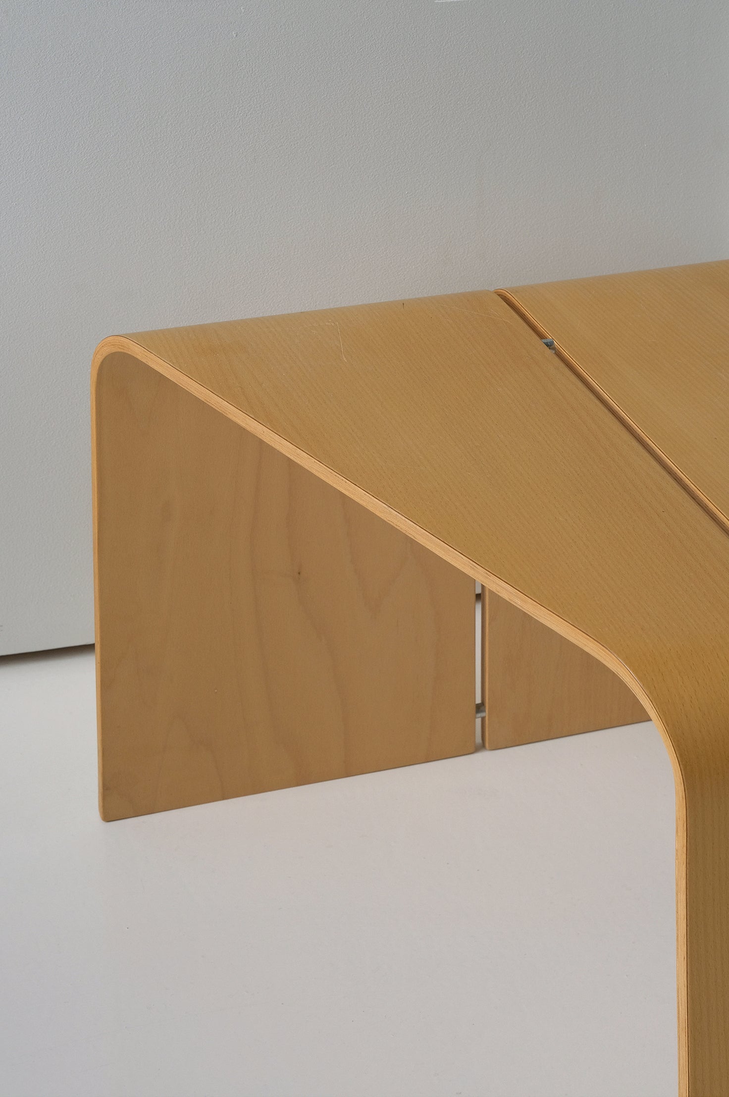 Sculptural Beech Coffee Table-Vintage-KIOSK48TH