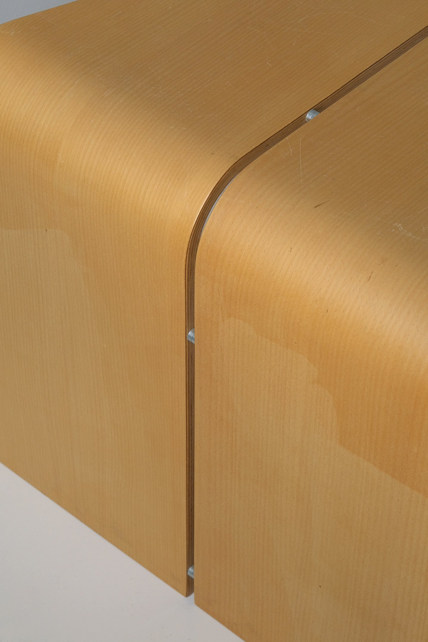 Sculptural Beech Coffee Table-Vintage-KIOSK48TH