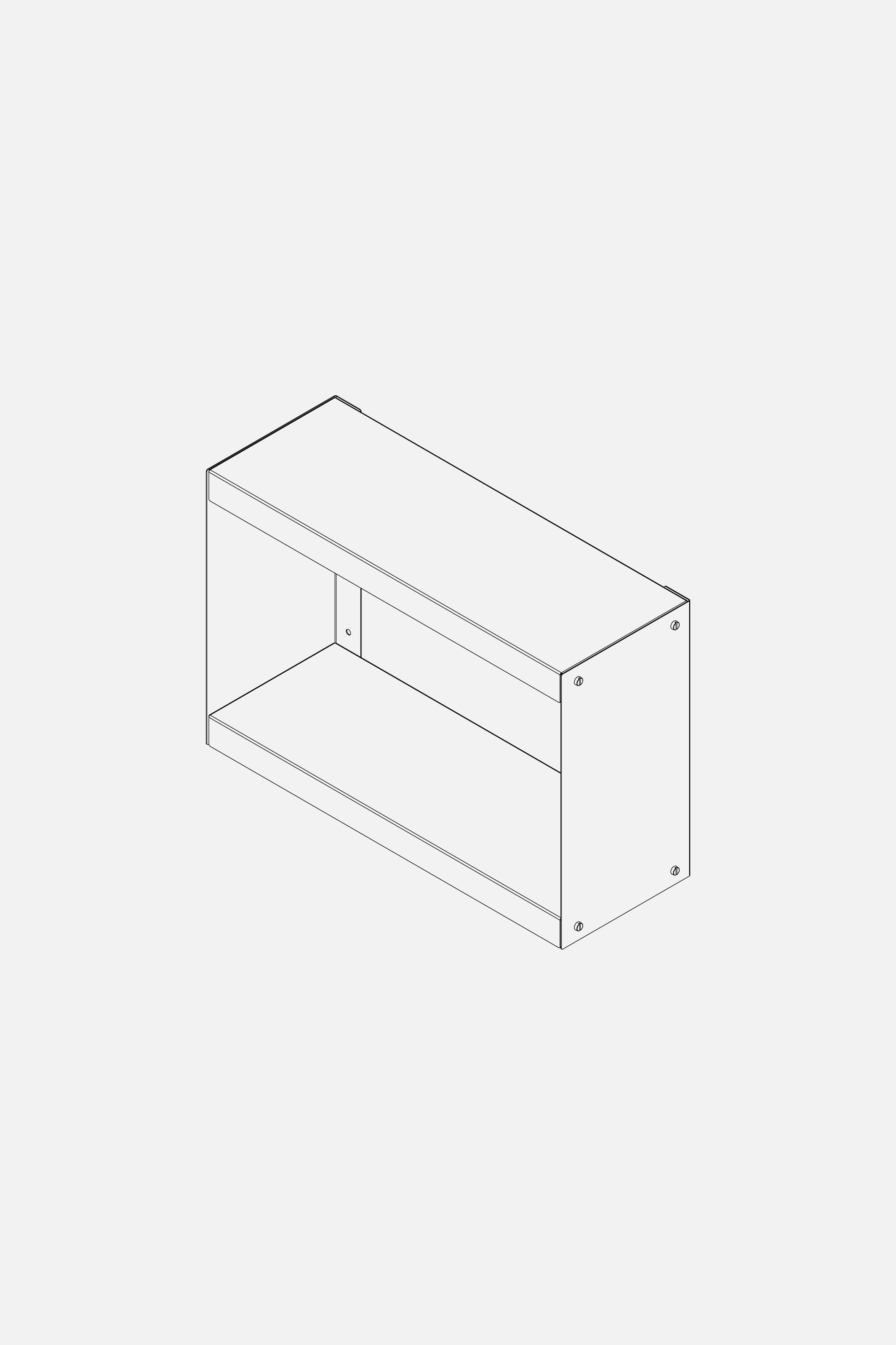 SHLF two layer-KIOSK48TH-KIOSK48TH