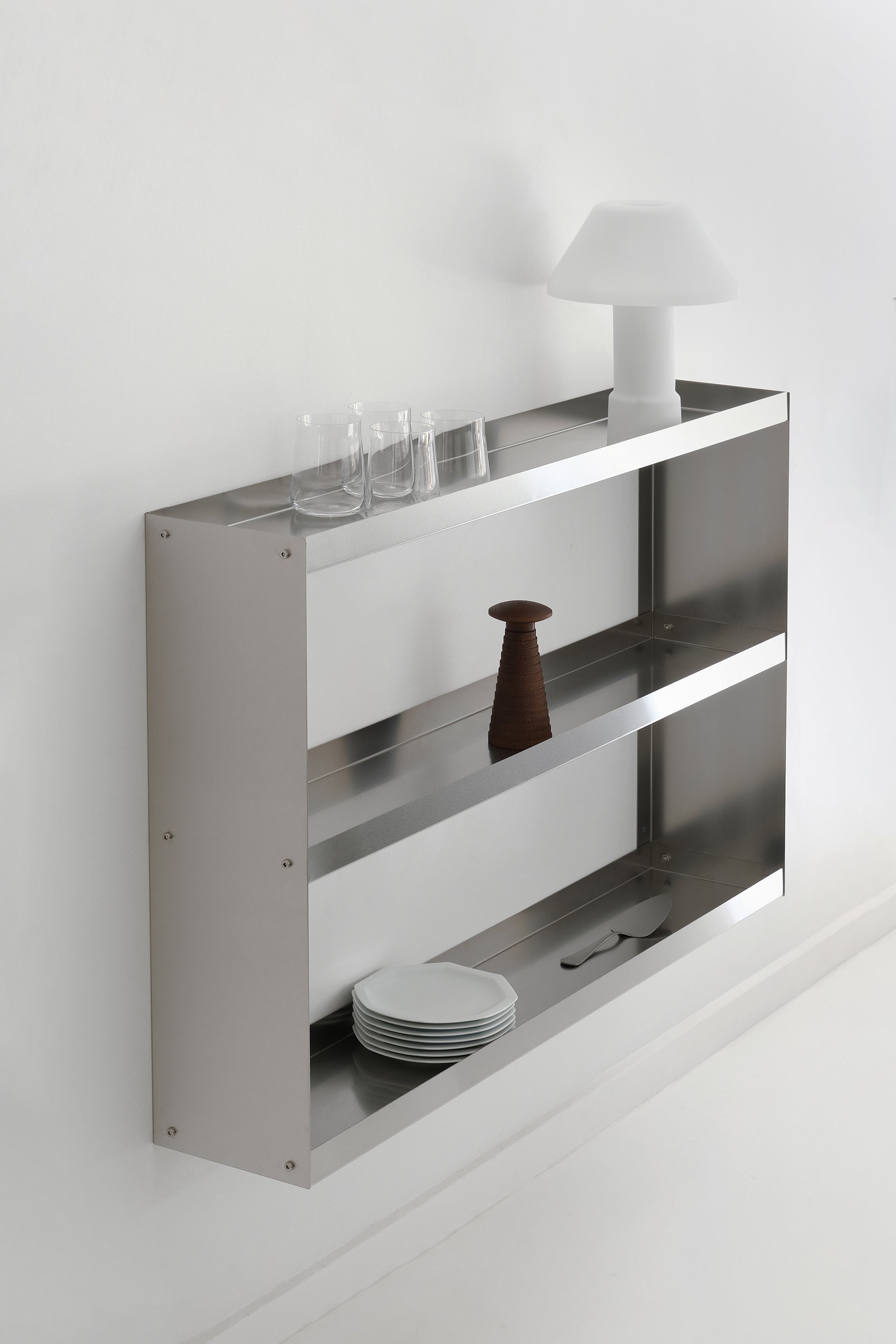 SHLF 3 110 Steel Shelf-Interior-KIOSK48TH