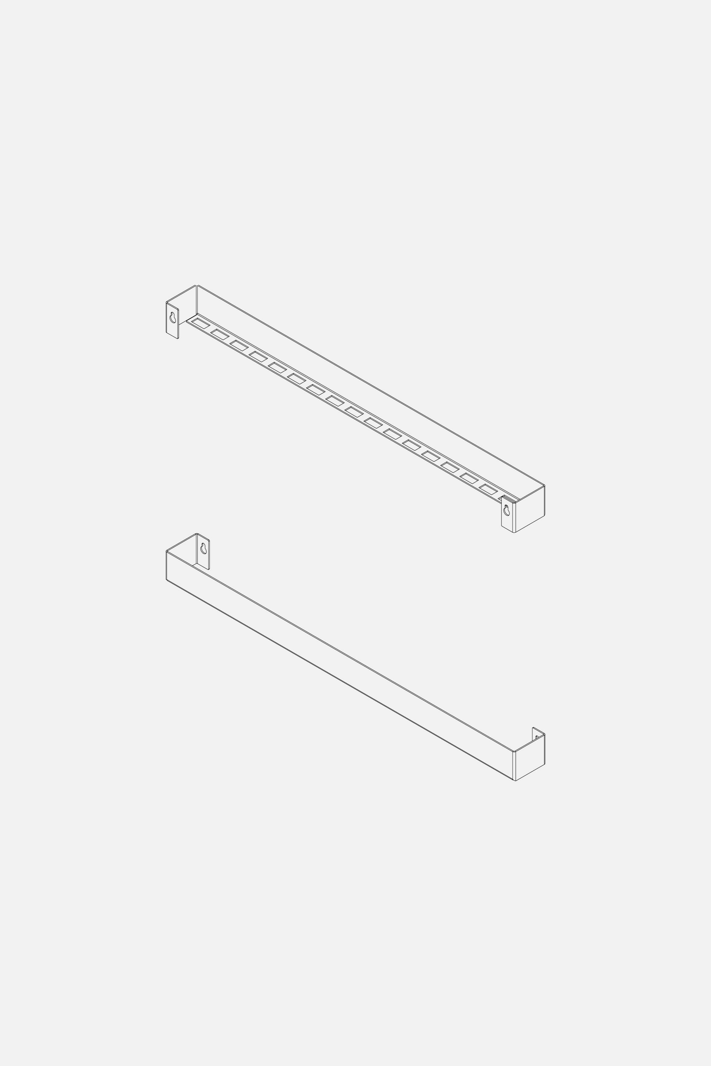 SHLF GEAR RACK 55-PEDER-KIOSK48TH