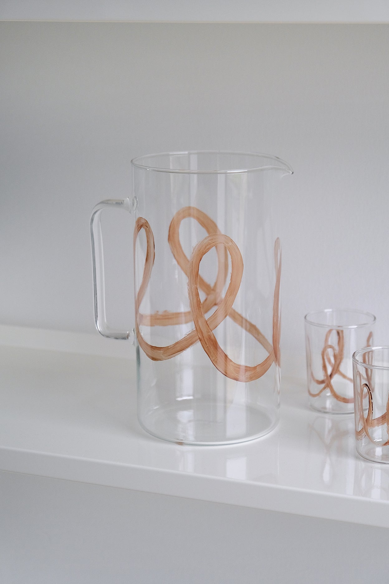 Soft serve pitcher brown swirl-NIKO JUNE-KIOSK48TH