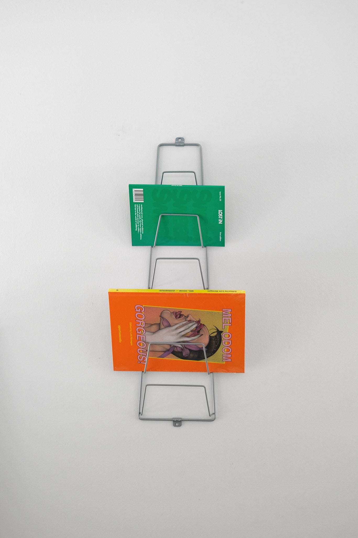 Triangular Magazine Rack-Vintage-KIOSK48TH