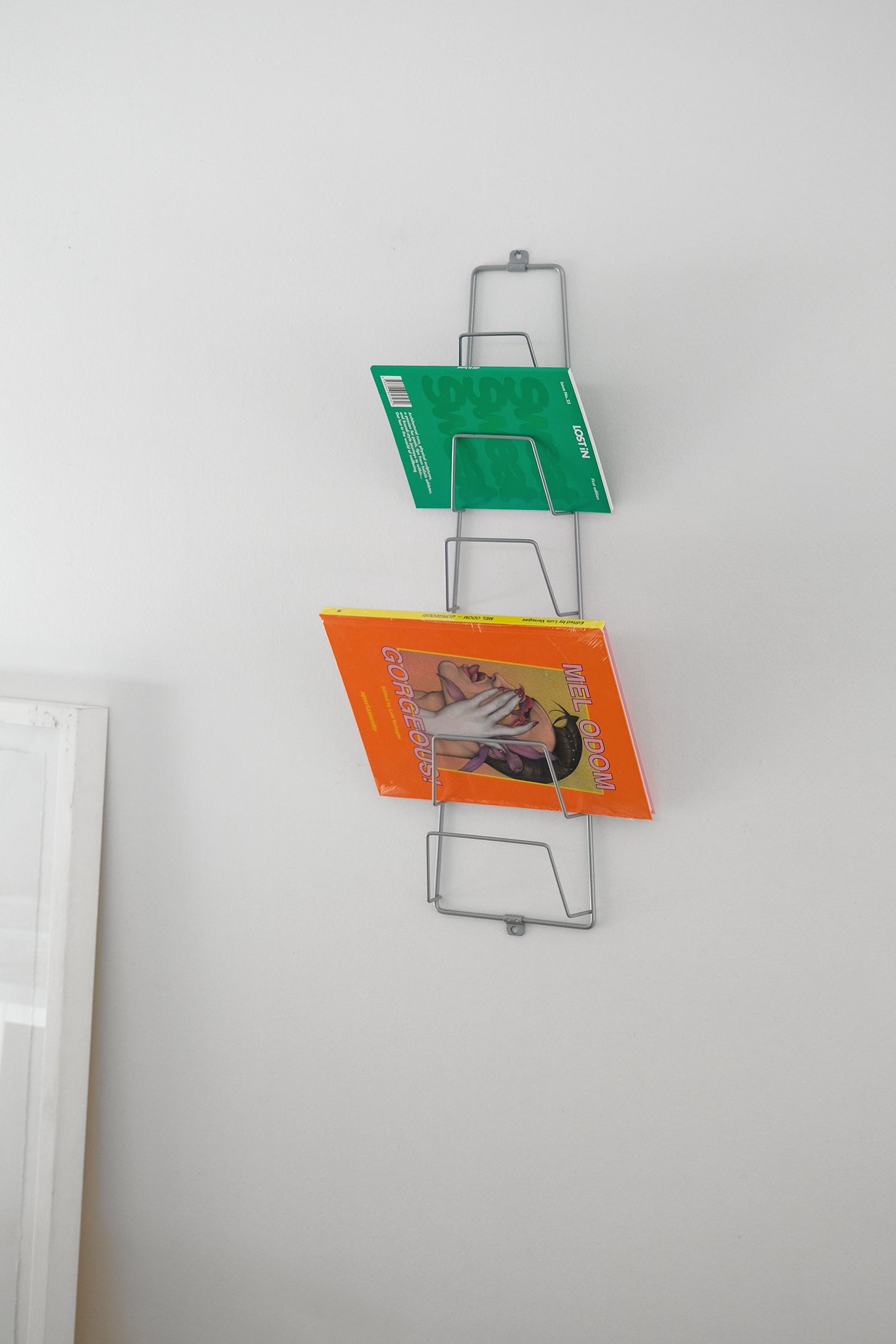Triangular Magazine Rack-Vintage-KIOSK48TH