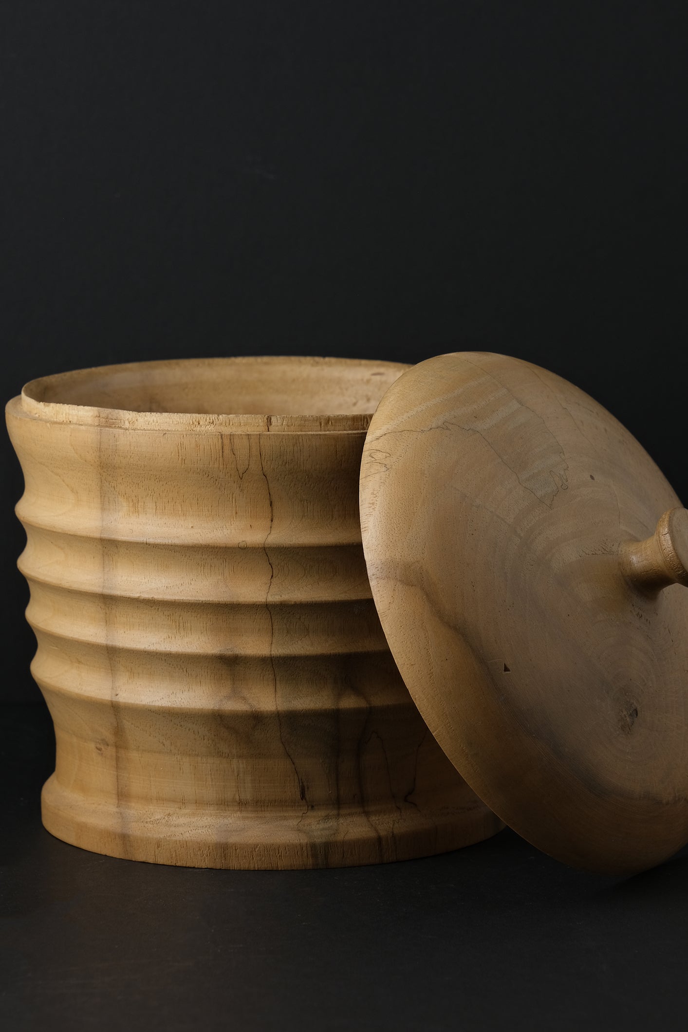 Turned Lidded Jar-Vintage-KIOSK48TH
