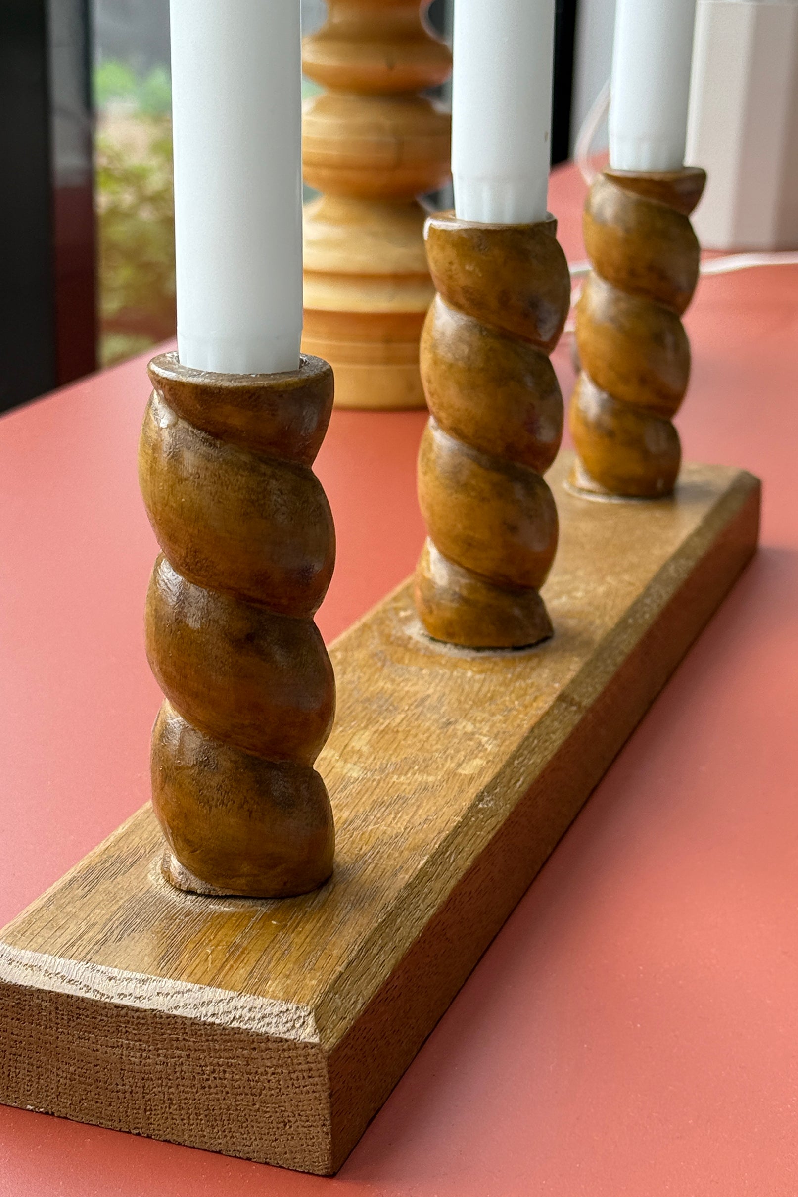 Twisted Candle Holder-Vintage-KIOSK48TH