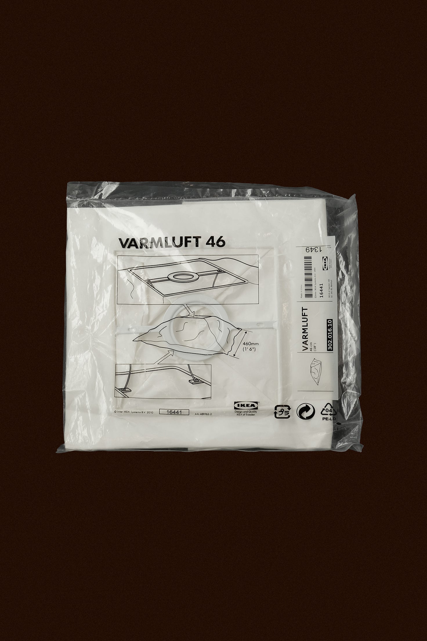 Varmluft 46 Lampshade By Jon Karlsson-Vintage-KIOSK48TH