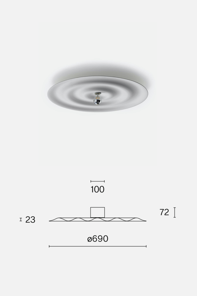 w171 Alma Wall Lamp Raw Aluminium-Wästberg-KIOSK48TH