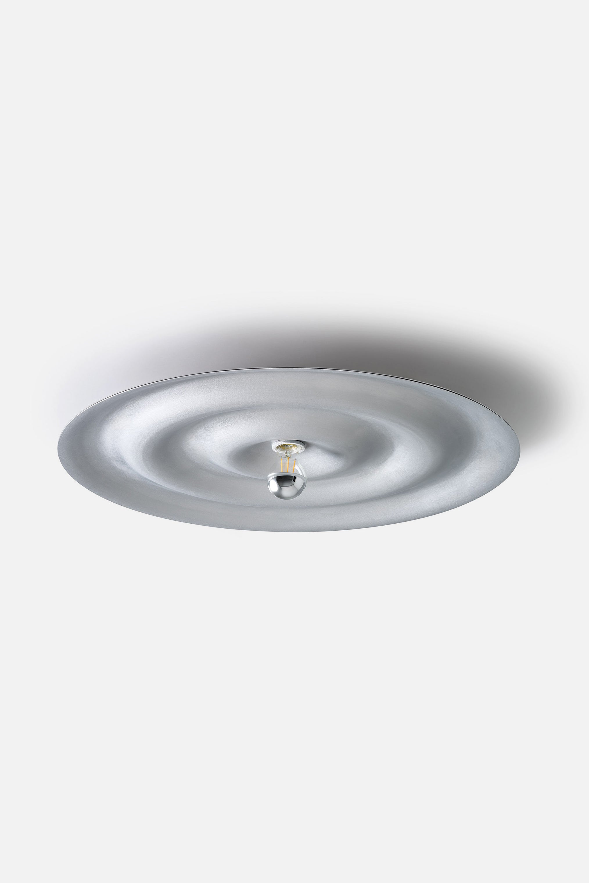 w171 Alma Ceiling Lamp Raw Aluminium