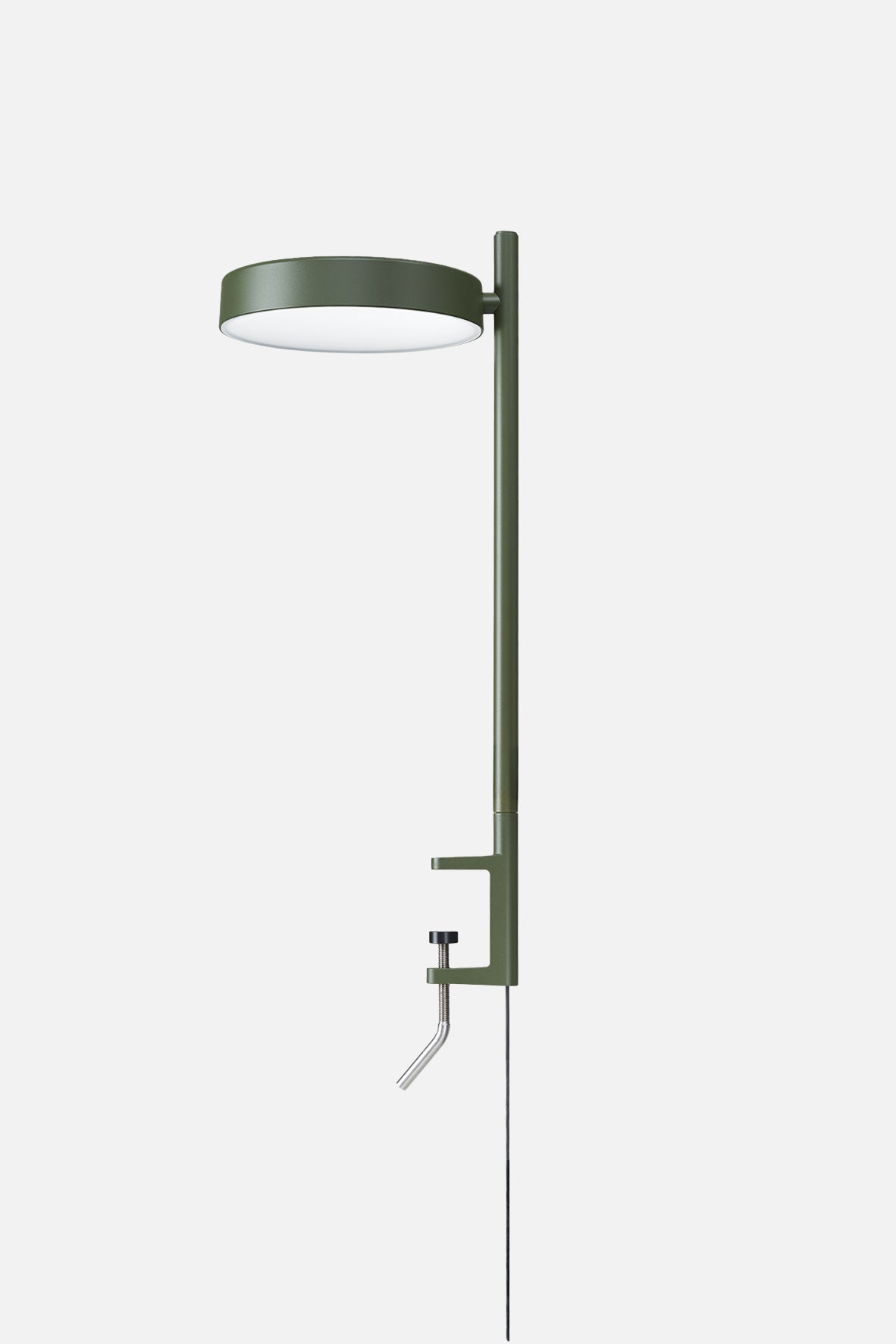 w242 Pastille Alu Clamp Lamp Long Green-Wästberg-KIOSK48TH
