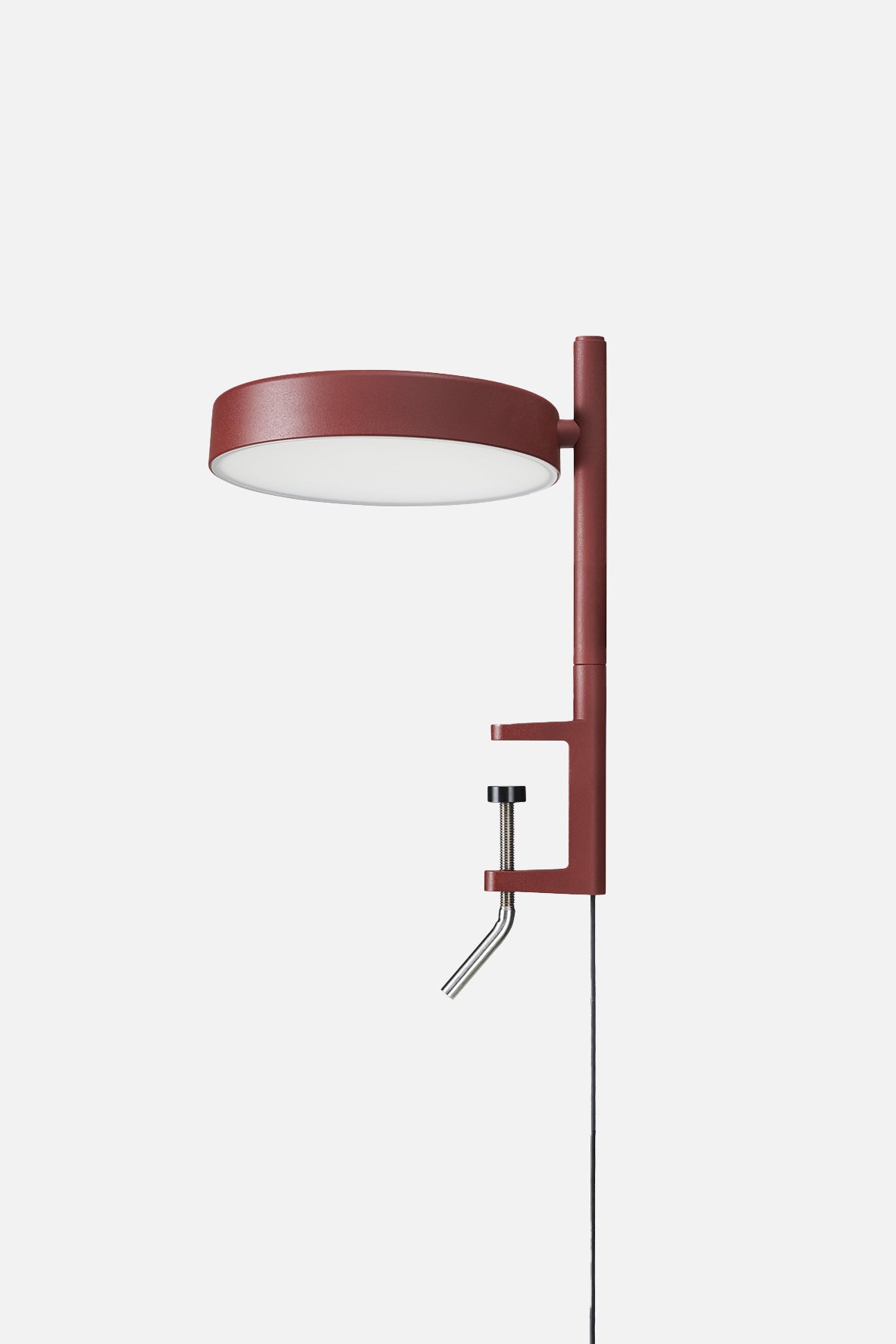 w242 Pastille Alu Clamp Lamp Short Oxide Red-Wästberg-KIOSK48TH