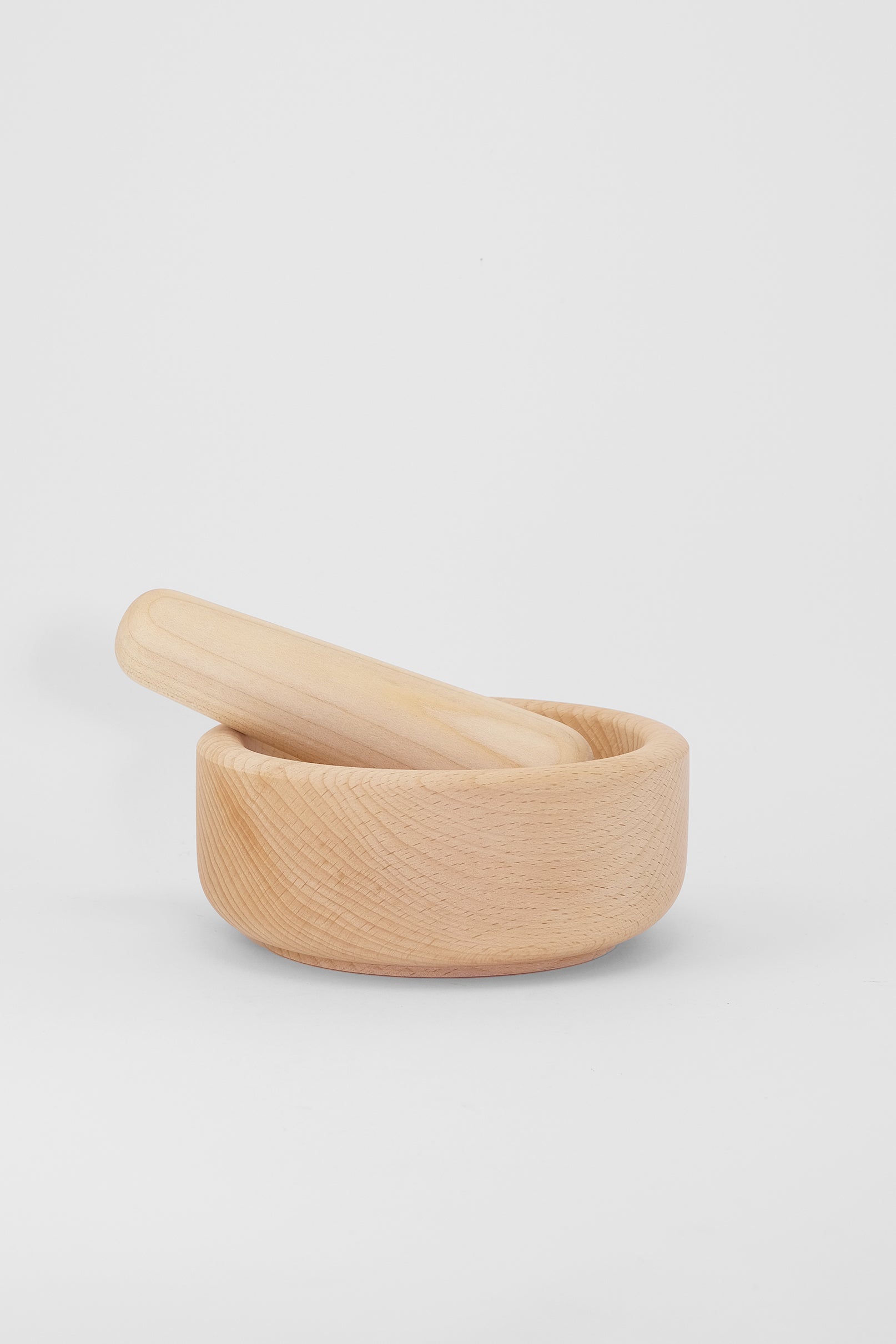 Wooden mortar-Inox-KIOSK48TH