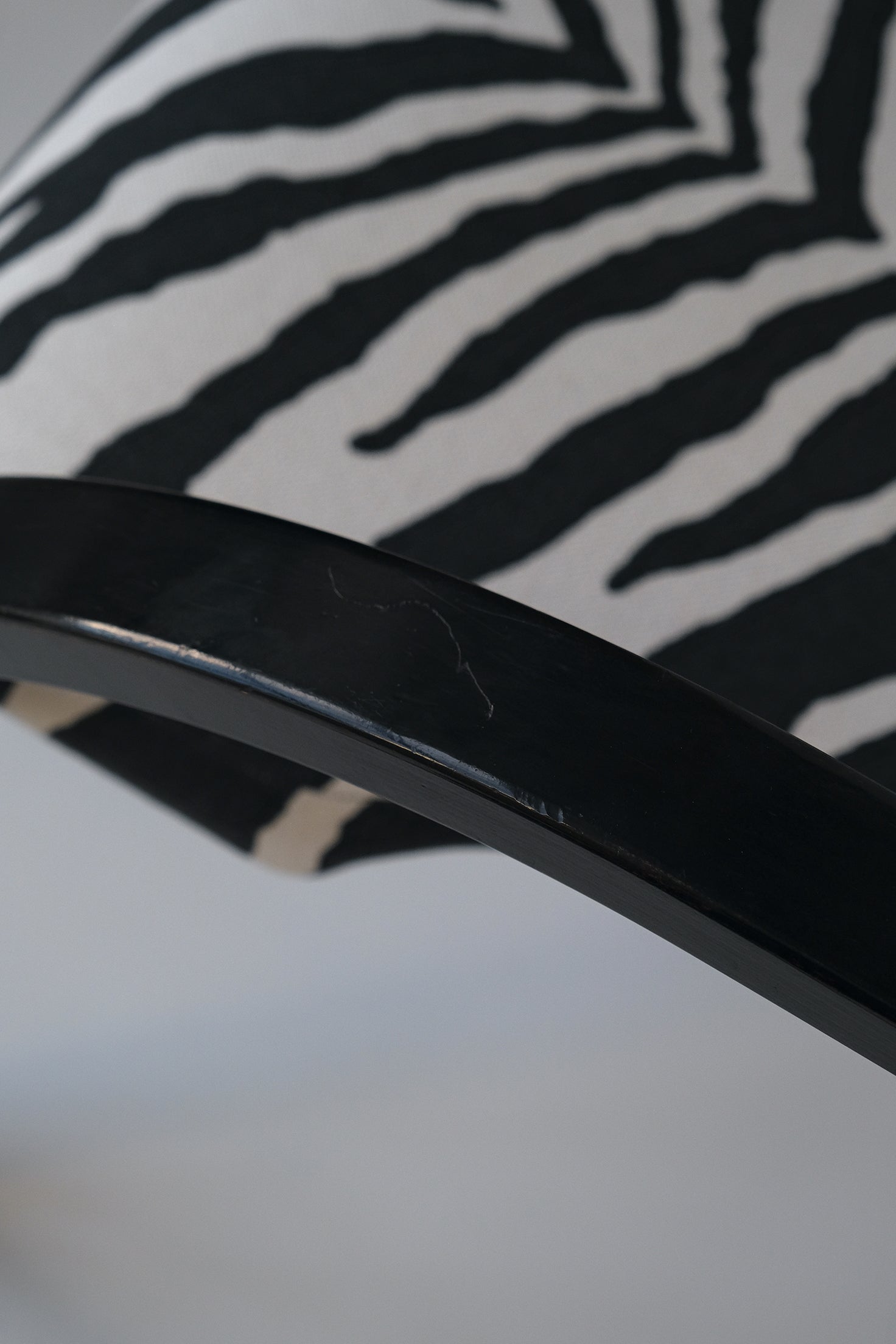Zebra Chrome Chair-Vintage-KIOSK48TH
