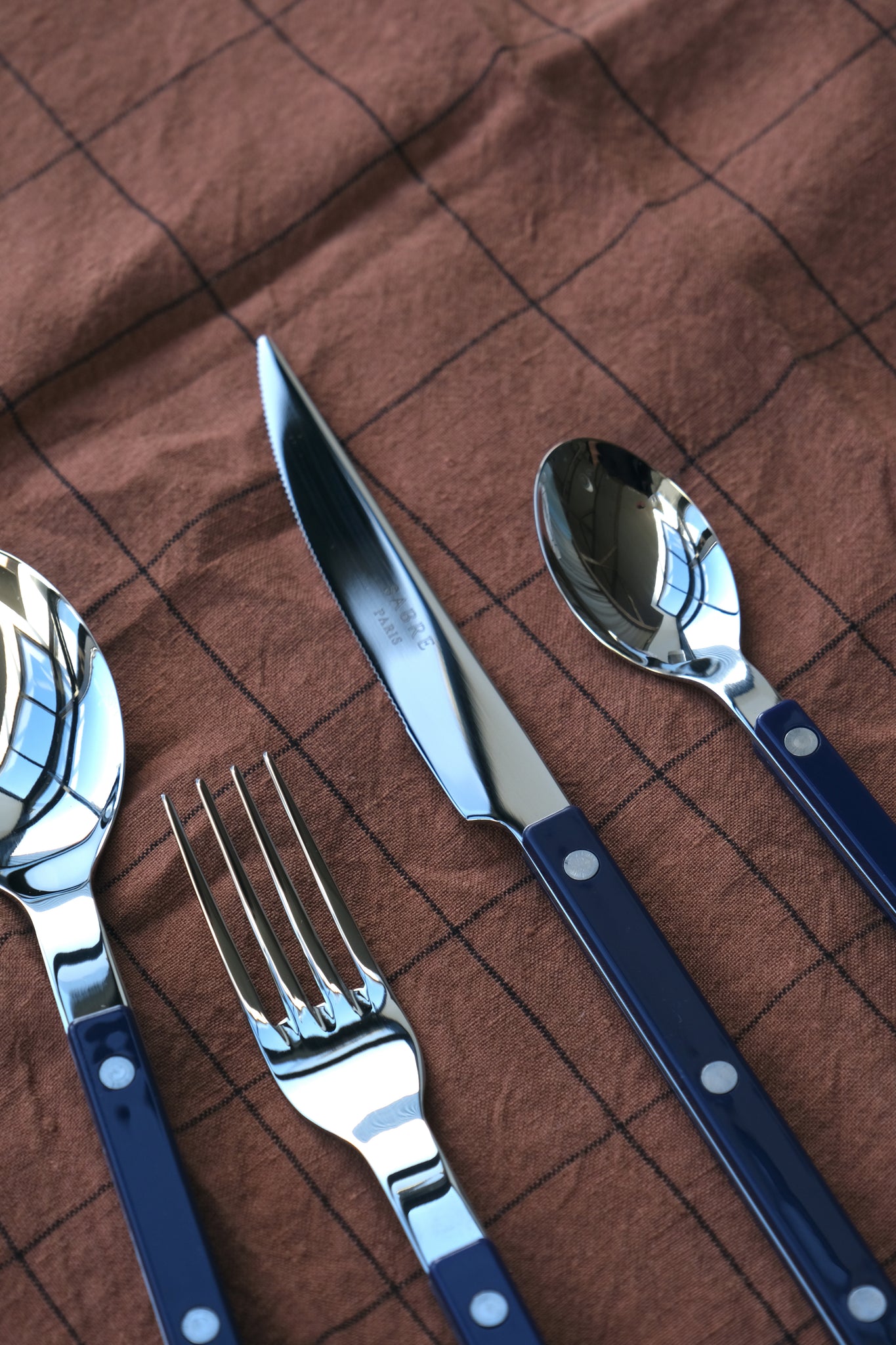 Bistrot cutlery blue-Sabre Paris-[interior]-[design]-KIOSK48TH