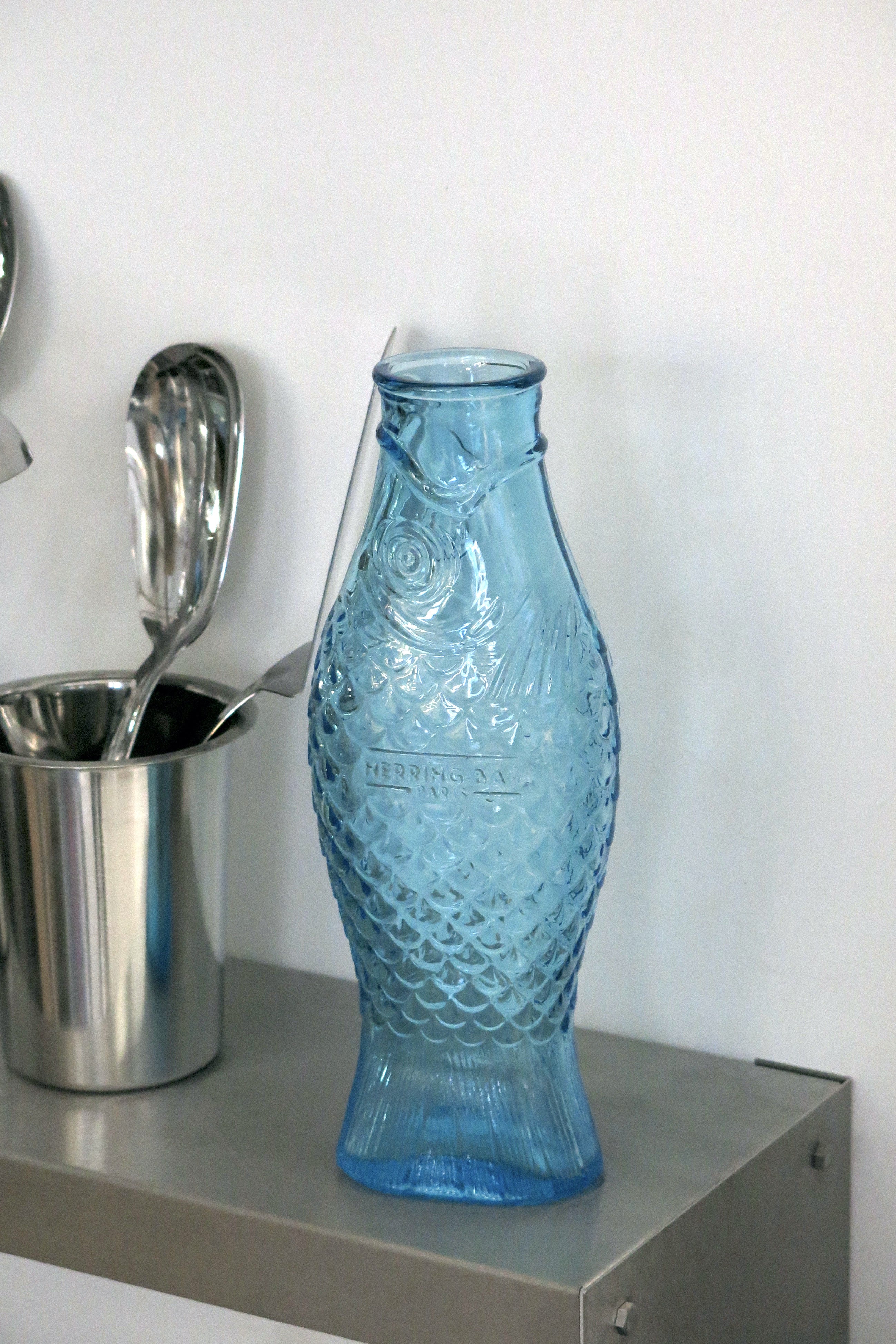 Fish vase/bottle blue-Serax-[interior]-[design]-KIOSK48TH