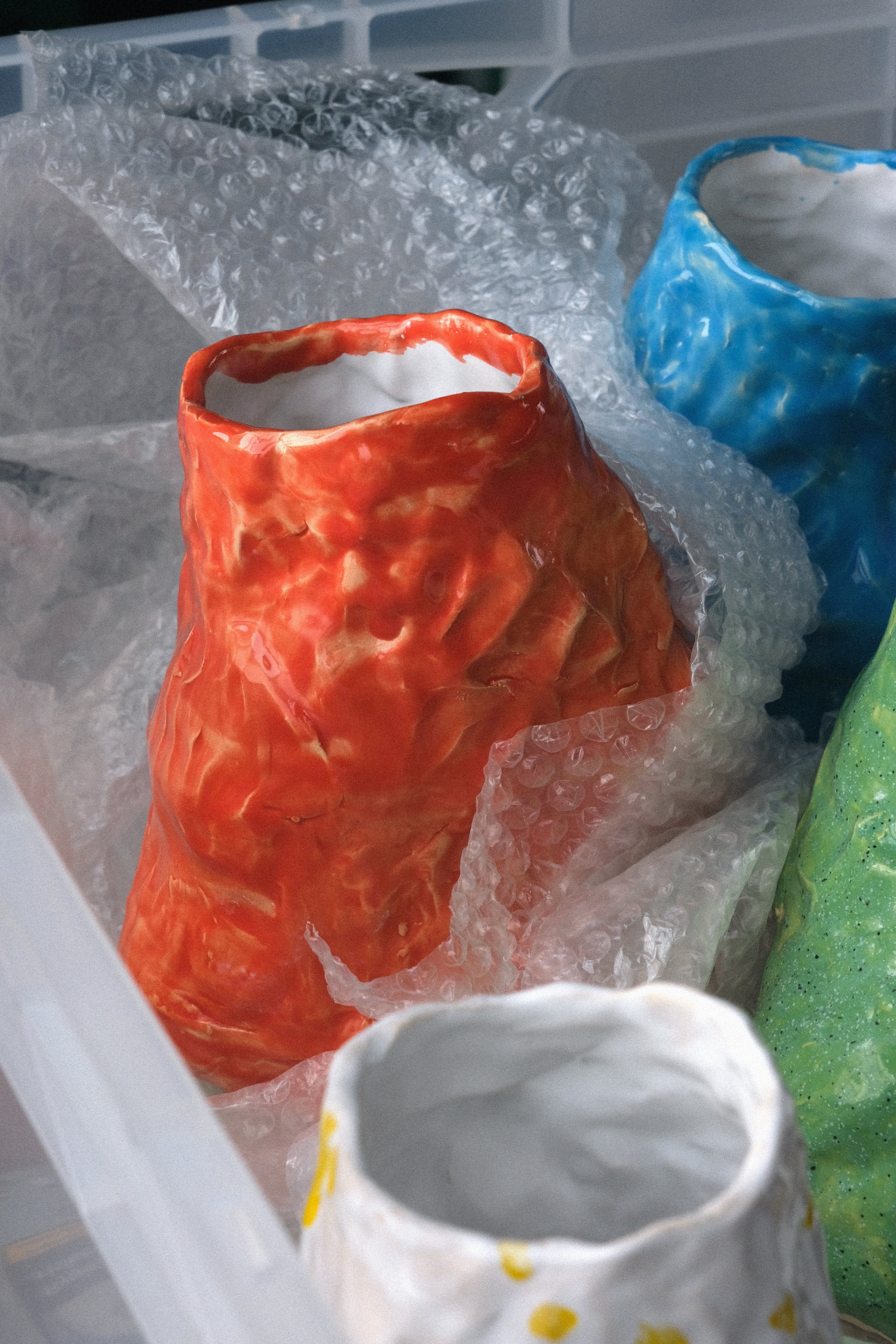 Glaze vase orange/red-Emilie Holm-[interior]-[design]-KIOSK48TH