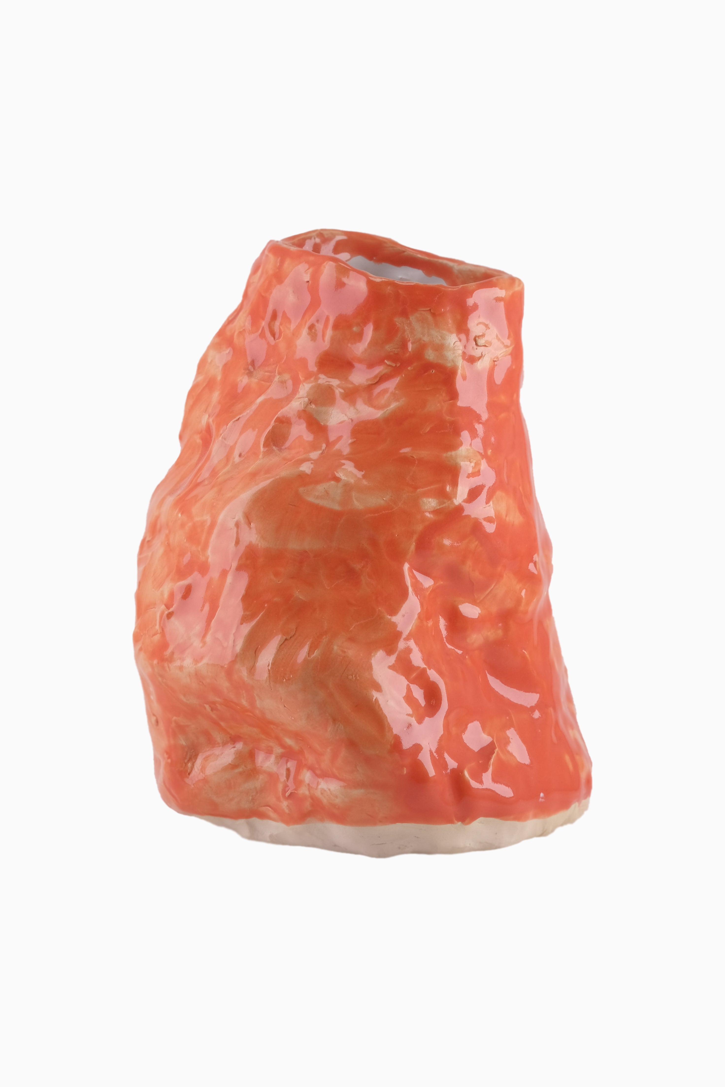 Glaze vase orange/red-Emilie Holm-[interior]-[design]-KIOSK48TH