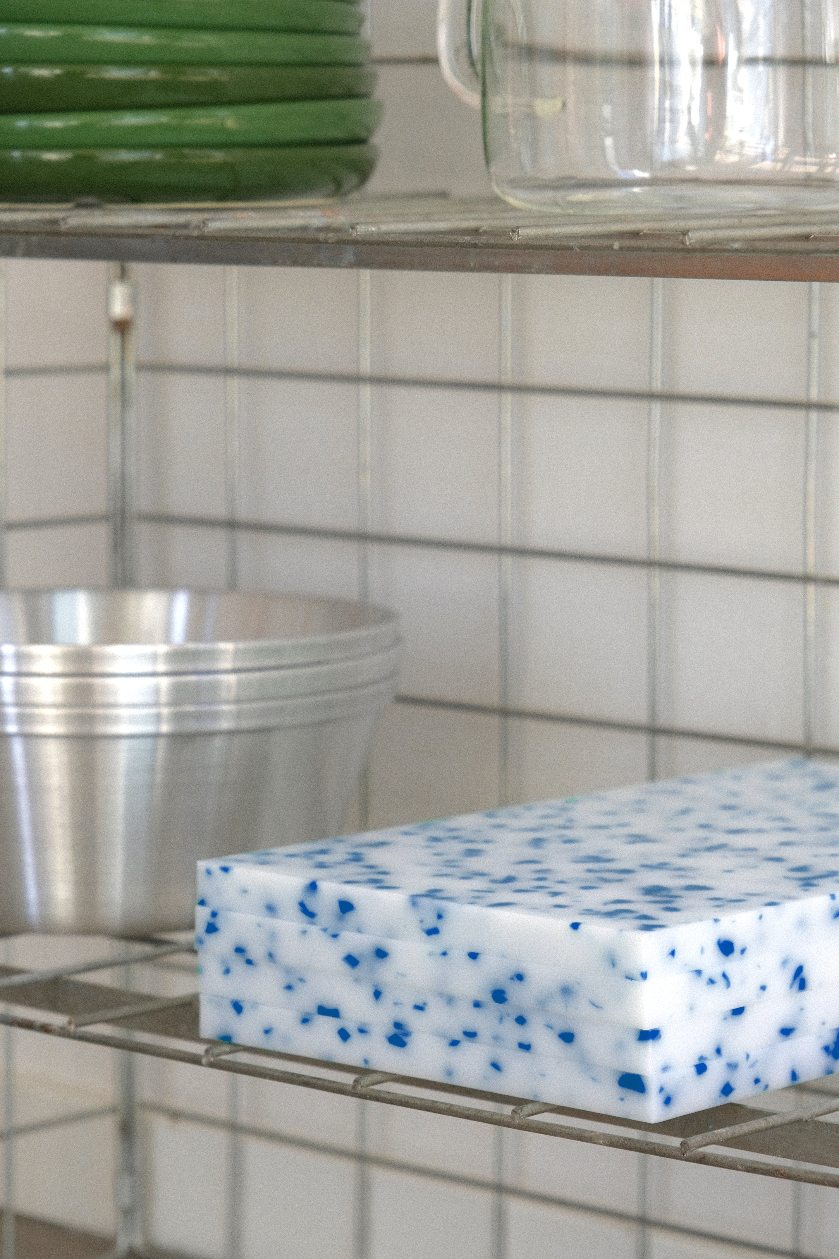 Grain chopping board blue-KIOSK48TH-KIOSK48TH