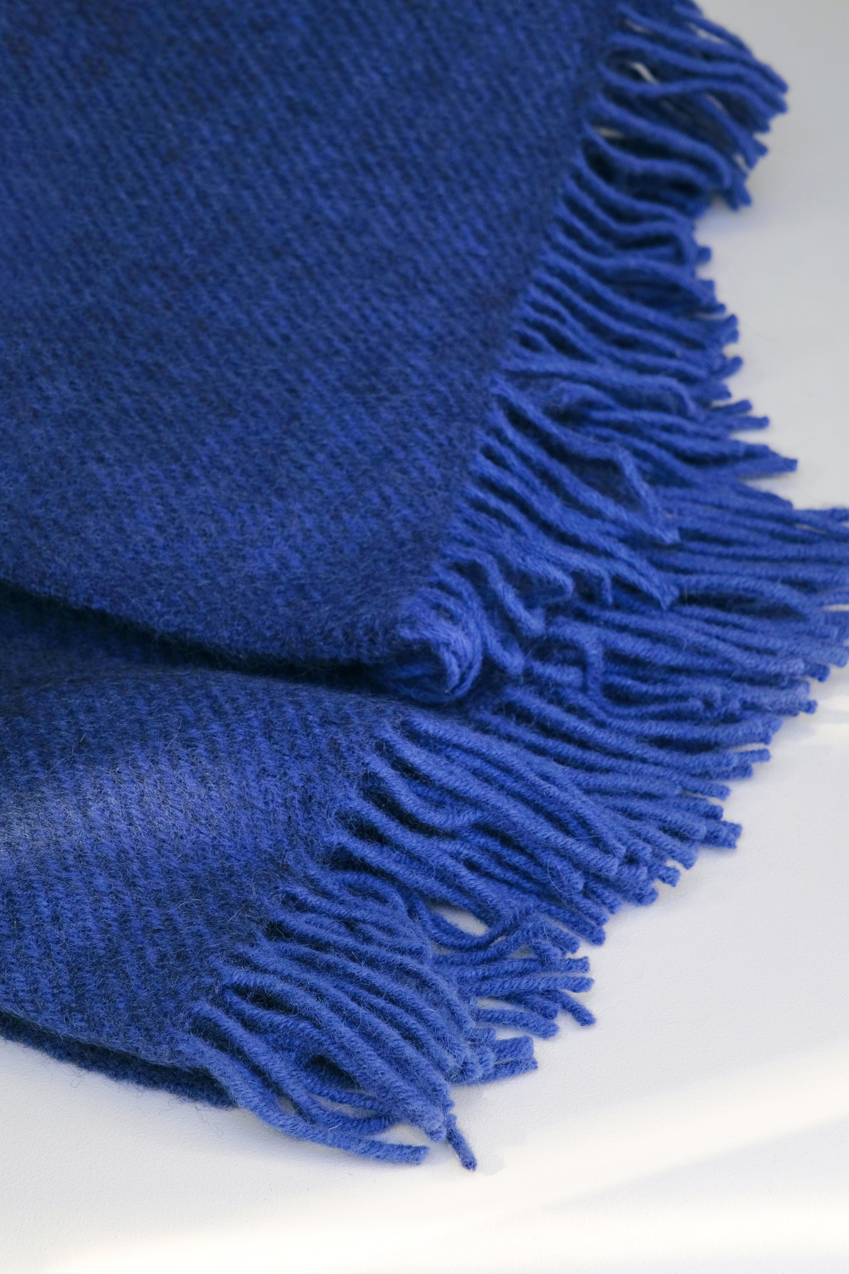 Gotland wool blanket blue-Klippan Yllefabrik-[interior]-[design]-KIOSK48TH