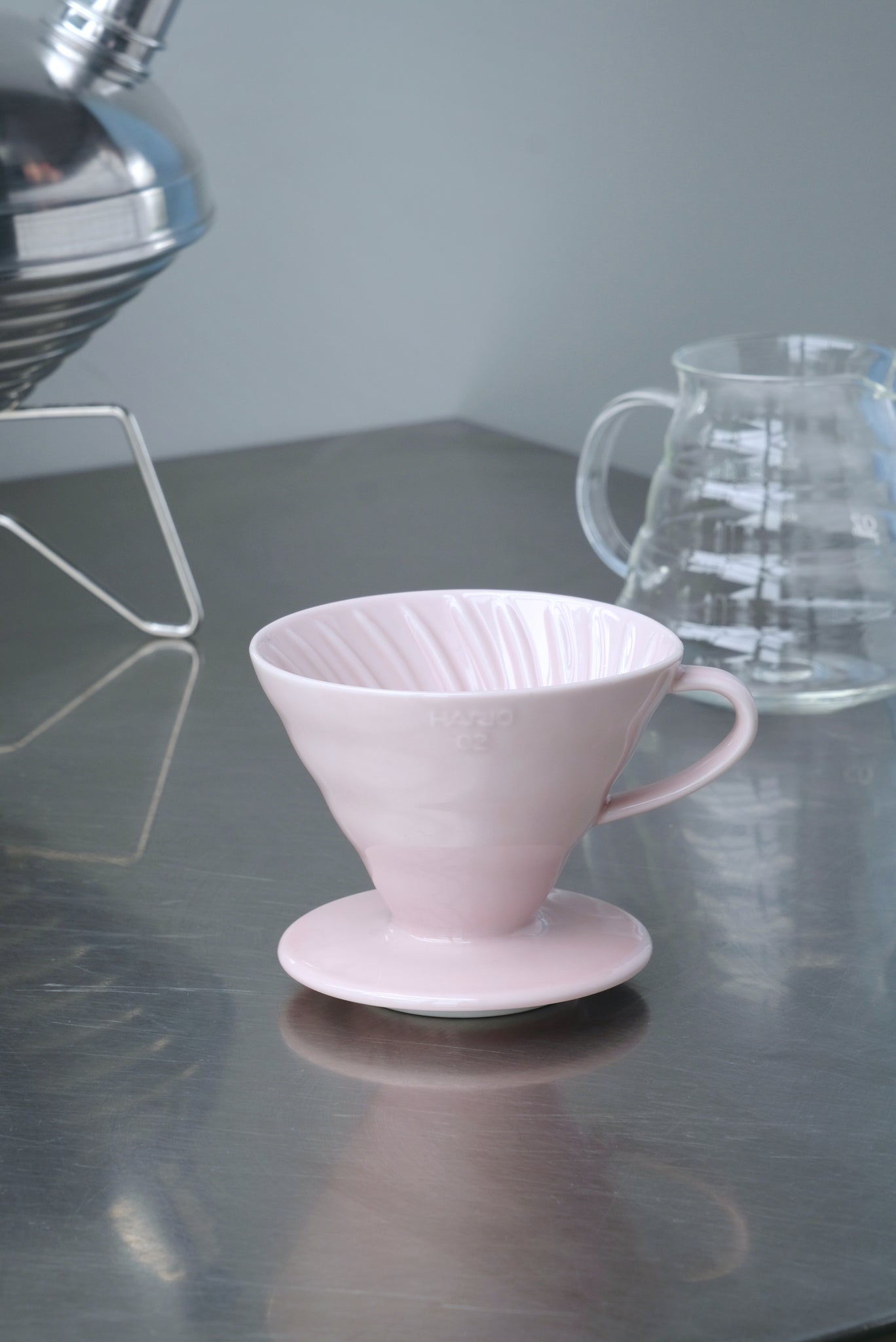V60 ceramic dripper 02 pink-Hario-[interior]-[design]-KIOSK48TH