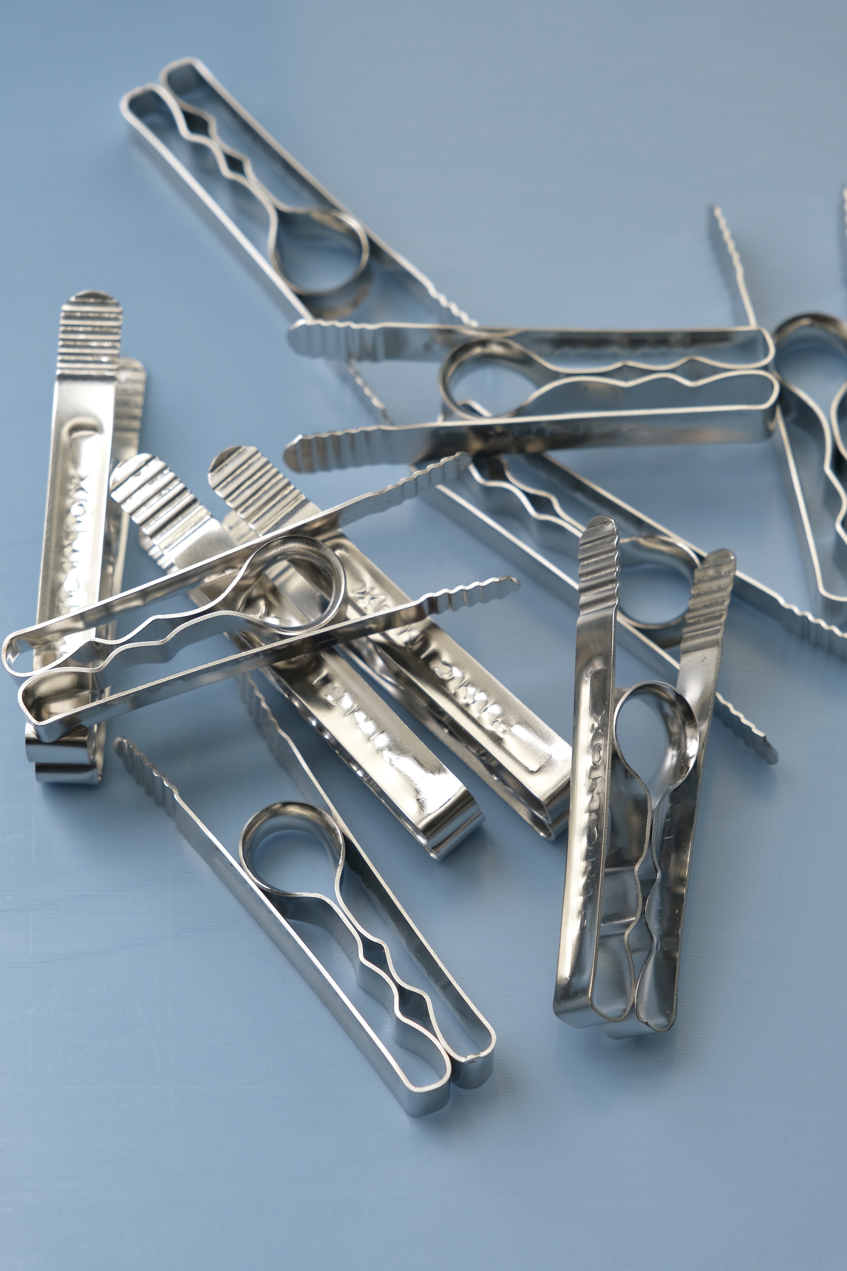 20 x Stainless steel laundry pegs-Pincinox-[interior]-[design]-KIOSK48TH